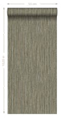 Miniatyrbillede 8 af 8: Origin Wallcoverings tapet bambus mørkt mudvarpegråt 53 cm x 10,05 m