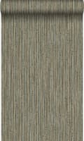 Miniatyrbillede 1 af 8: Origin Wallcoverings tapet bambus mørkt mudvarpegråt 53 cm x 10,05 m