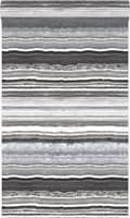 Miniatyrbild 1 av 8: Origin Wallcoverings tapet skiktad marmorsten svart och vitt 53 cm x 10,05 m