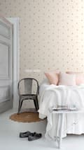 Miniatyrbillede 5 af 7: Sanders & Sanders tapet små hjerter beige og guld - 935268 - 0,53 x 10,05 m