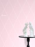 Miniatyrbild 6 av 8: Origin Wallcoverings tapet romb rosa 53 cm x 10,05 m