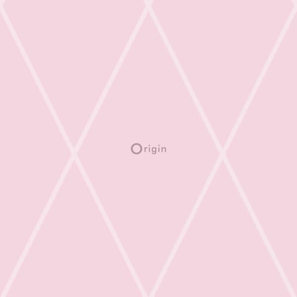 Origin Wallcoverings tapet romb rosa 53 cm x 10,05 m