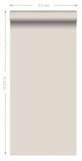 Miniatyrbild 6 av 6: Origin Wallcoverings tapet smala ränder beige 53 cm x 10,05 m
