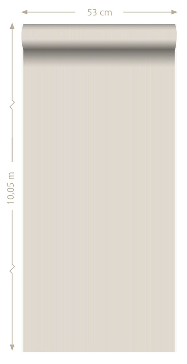 Origin Wallcoverings tapet smala ränder beige 53 cm x 10,05 m