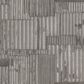 Miniatyrbillede 8 af 8: Origin Wallcoverings tapet industrielle korrugerede metalplader 3D mørkegråt 53 cm x 10,05 m