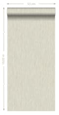 Miniatyrbild 7 av 7: Origin Wallcoverings tapet gräsväv med linnestruktur beige 53 cm x 10,05 m