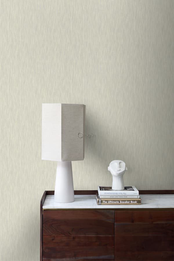Origin Wallcoverings tapet gräsväv med linnestruktur beige 53 cm x 10,05 m