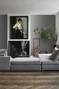 Miniatyrbild 7 av 8: Origin Wallcoverings tapet gräsväv med linnestruktur mörkbrunt 53 cm x 10,05 m