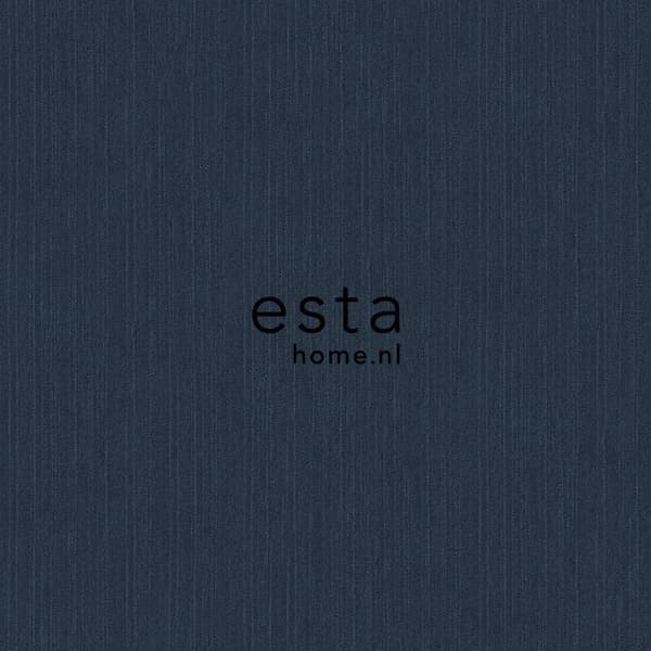 ESTAhome tapet enfärgad med jeansstruktur mörkblått 0,53 x 10,05 m