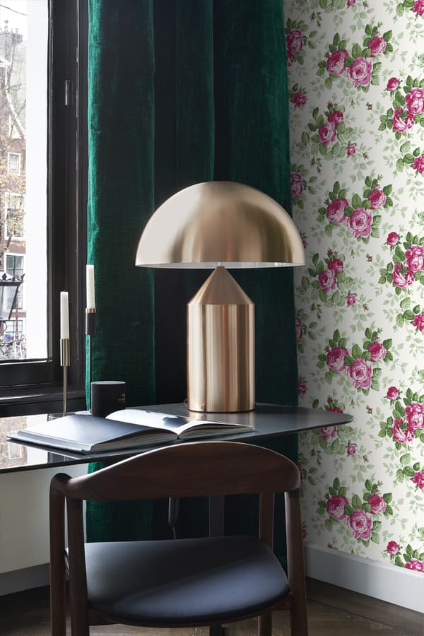 Origin Wallcoverings tapet roser lyserødt 53 cm x 10,05 m