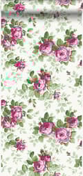 Miniatyrbillede 1 af 7: Origin Wallcoverings tapet roser lyserødt 53 cm x 10,05 m