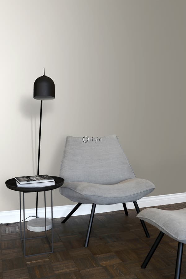 Origin Wallcoverings tapet enfärgad krämfärgat 53 cm x 10,05 m
