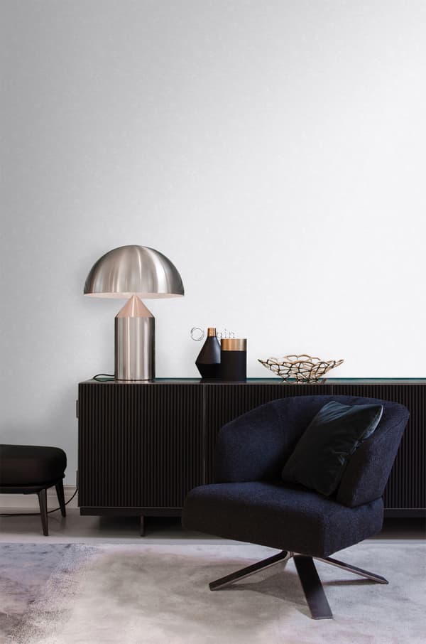 Origin Wallcoverings tapet enfärgad gammaldags vitt 53 cm x 10,05 m