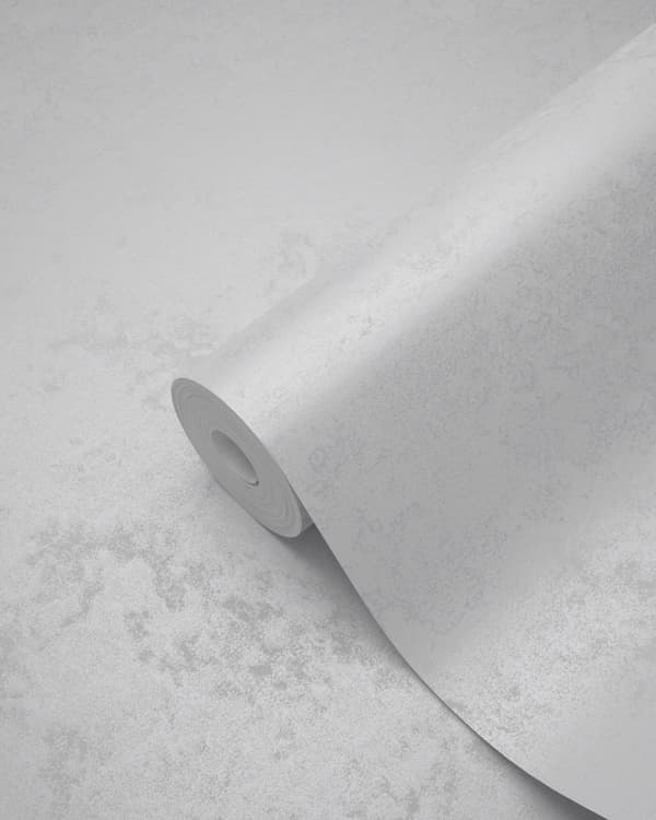 Origin Wallcoverings tapet enfärgad gammaldags vitt 53 cm x 10,05 m