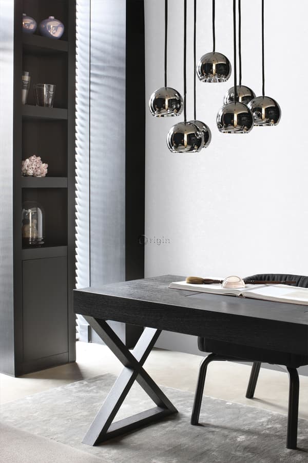 Origin Wallcoverings tapet enfärgad gammaldags vitt 53 cm x 10,05 m
