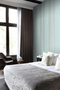 Miniatyrbillede 4 af 8: Origin Wallcoverings tapet striber havgrønt 53 cm x 10,05 m