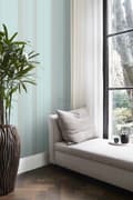 Miniatyrbillede 2 af 8: Origin Wallcoverings tapet striber havgrønt 53 cm x 10,05 m