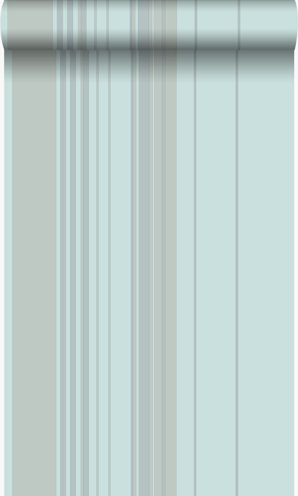 Origin Wallcoverings tapet striber havgrønt 53 cm x 10,05 m