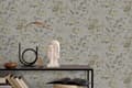 Miniatyrbillede 2 af 8: Origin Wallcoverings tapet blomster muldvarpegråt og brunt 53 cm x 10,05 m