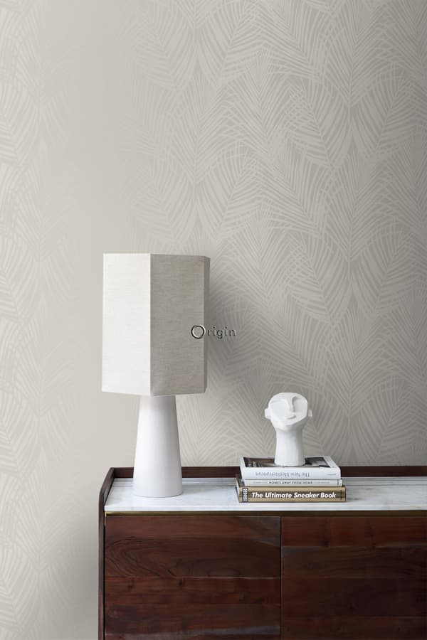 Origin Wallcoverings tapet palmblad beige 0,53 x 10,05 m