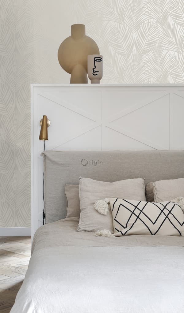 Origin Wallcoverings tapet palmblad beige 0,53 x 10,05 m