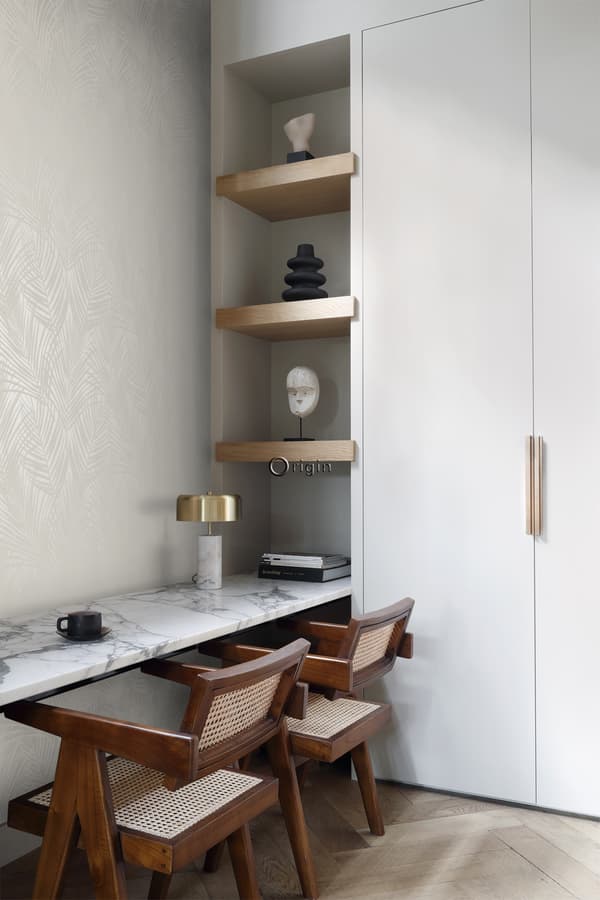 Origin Wallcoverings tapet palmblad beige 0,53 x 10,05 m