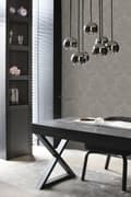 Miniatyrbillede 4 af 11: Origin Wallcoverings tapet ornament mulvarpegråt - 347033 - 53 cm x 10,05 m