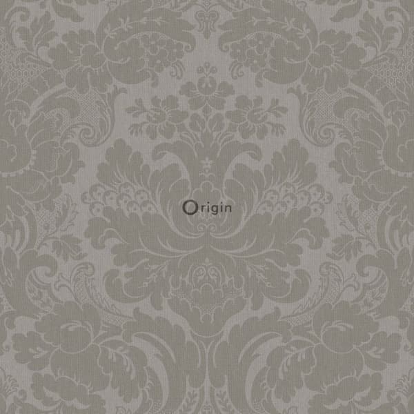 Origin Wallcoverings tapet ornament mulvarpegråt - 347033 - 53 cm x 10,05 m