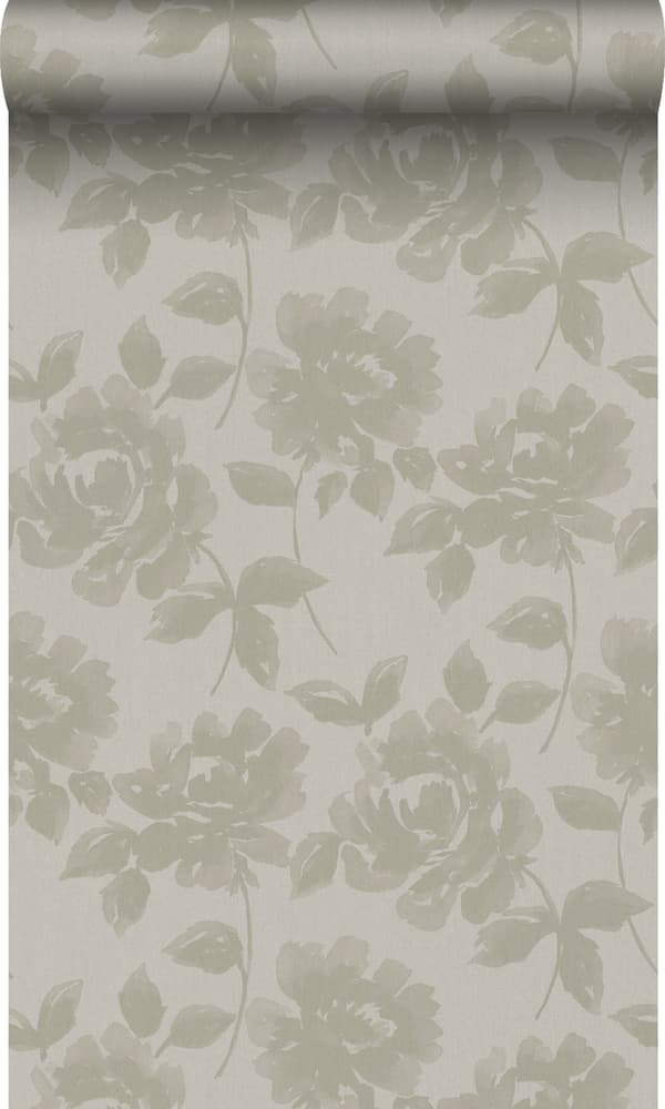 Origin Wallcoverings tapet rosor ljusbrunt 53 cm x 10,05 m