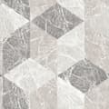 Miniatyrbild 7 av 8: Origin Wallcoverings tapet 3D marmor motiv beige och mullvadsgrått 53 cm x 10,05 m