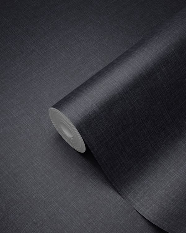 Origin Wallcoverings tapet fin struktur sort og lilla 53 cm x 10,05 m
