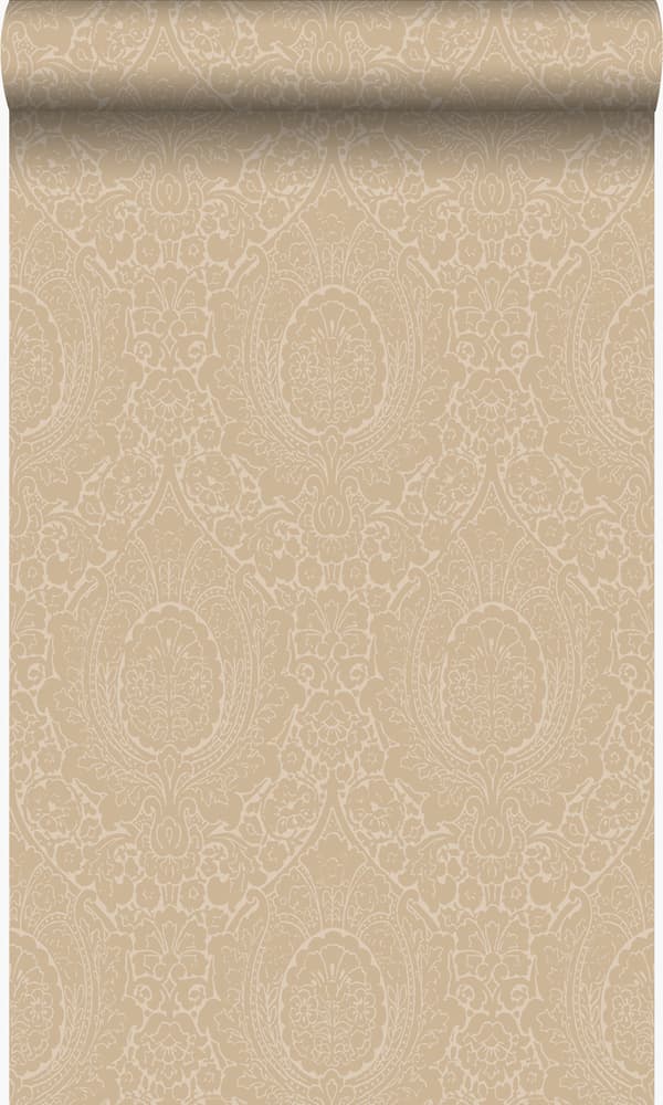 Origin Wallcoverings tapet ornament champagnefarvet 53 cm x 10,05 m