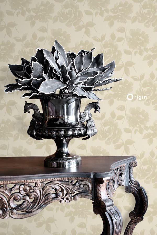 Origin Wallcoverings tapet rosor varmt beige 53 cm x 10,05 m