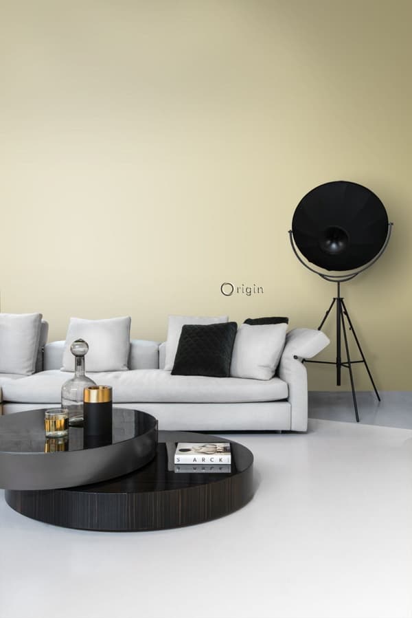 Origin Wallcoverings tapet ensfarvet guldglinsende 53 cm x 10,05 m