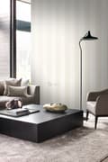 Miniatyrbild 5 av 8: Origin Wallcoverings tapet ränder äppelblomsvitt 53 cm x 10,05 m