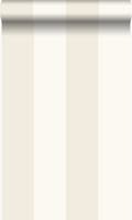 Miniatyrbild 1 av 8: Origin Wallcoverings tapet ränder äppelblomsvitt 53 cm x 10,05 m