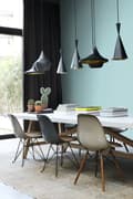 Miniatyrbillede 3 af 7: Origin Wallcoverings tapet ensfarvet isblåt 53 cm x 10,05 m