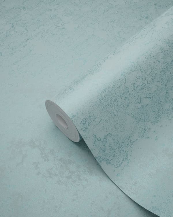 Origin Wallcoverings tapet ensfarvet isblåt 53 cm x 10,05 m