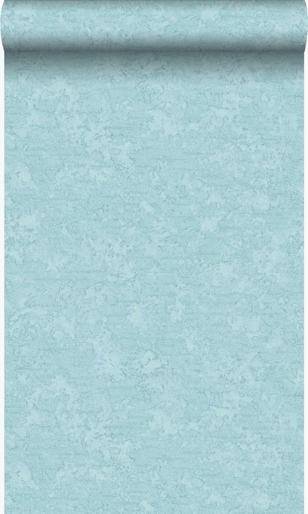 Origin Wallcoverings tapet ensfarvet isblåt 53 cm x 10,05 m