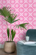 Miniatyrbild 6 av 8: ESTAhome tapet kakelmotiv rosa 53 cm x 10,05 m