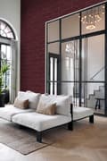 Miniatyrbillede 6 af 8: Origin Wallcoverings tapet grafiske linjer rødt 0,53 x 10,05 m