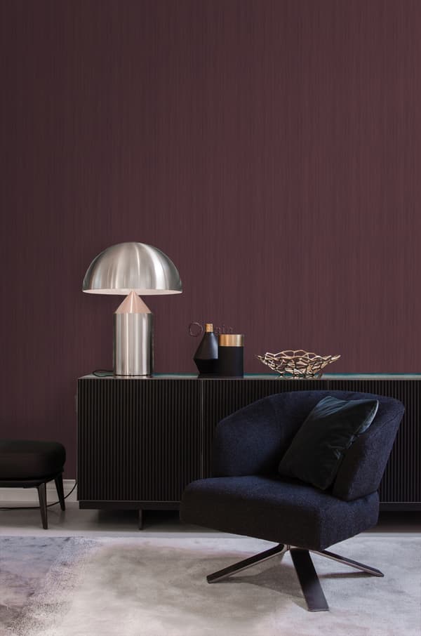 Origin Wallcoverings tapet smala ränder mörklila 53 cm x 10,05 m