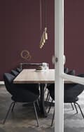 Miniatyrbild 4 av 8: Origin Wallcoverings tapet smala ränder mörklila 53 cm x 10,05 m