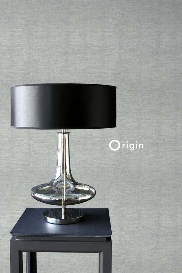 Origin Wallcoverings tapet linnedstruktur lyst muldvarpegråt 53 cm x 10,05 m