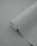 Miniatyrbillede 8 af 8: Origin Wallcoverings tapet linnedstruktur lyst muldvarpegråt 53 cm x 10,05 m