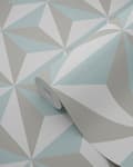 Miniatyrbild 5 av 7: Origin Wallcoverings tapet tredimensionell grafik fältspat 53 cm x 10,05 m