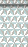 Miniatyrbild 1 av 7: Origin Wallcoverings tapet tredimensionell grafik fältspat 53 cm x 10,05 m