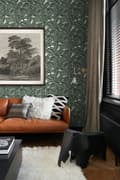 Miniatyrbild 2 av 8: ESTAhome tapet tropiska djungelblad grågrönt - 139156 - 0,53 x 10,05 m