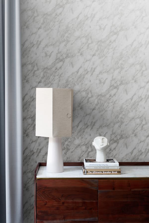 Origin Wallcoverings tapet marmor gråt 53 cm x 10,05 m
