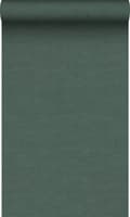 Miniatyrbild 1 av 8: Origin Wallcoverings tapet linnestruktur mossgrönt 0,53 x 10,05 m